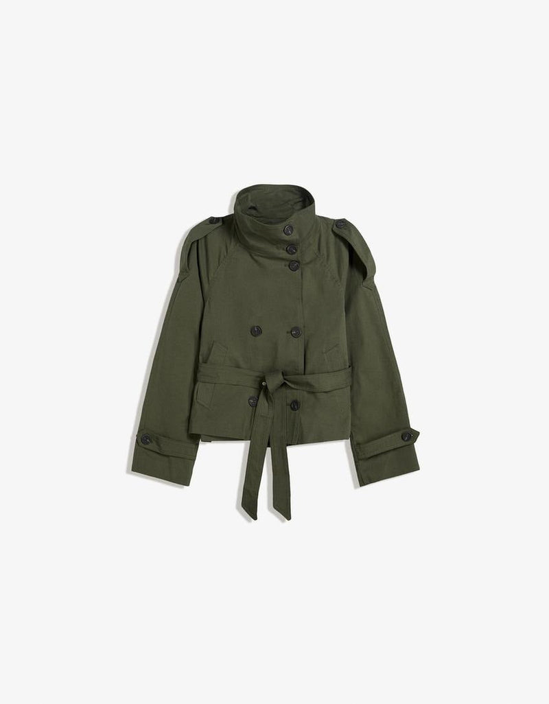 Stylish Short Trench Jacket