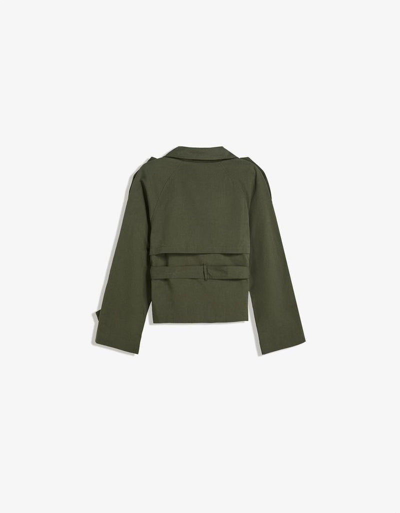 Stylish Short Trench Jacket