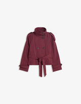 Stylish Short Trench Jacket