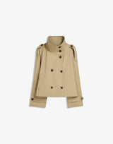 Stylish Short Trench Jacket