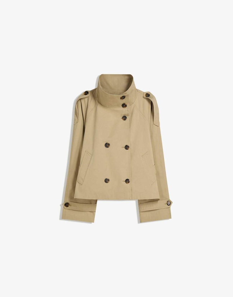 Stylish Short Trench Jacket