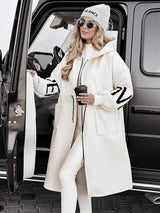 Extended Length Hooded Jacket
