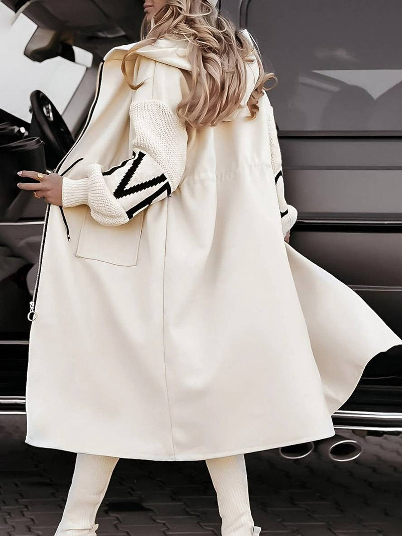 Extended Length Hooded Jacket