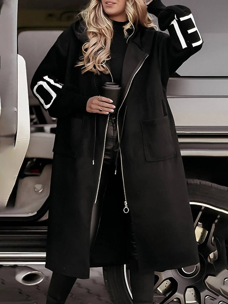 Extended Length Hooded Jacket
