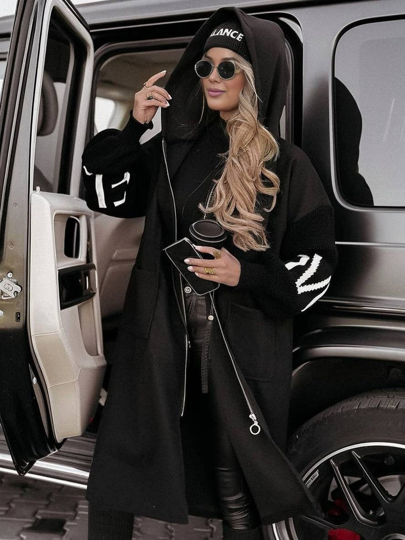 Extended Length Hooded Jacket