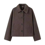 Chic Oversized Wool Coat