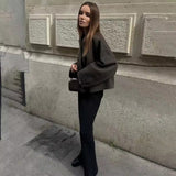 Chic Oversized Wool Coat