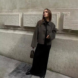 Chic Oversized Wool Coat