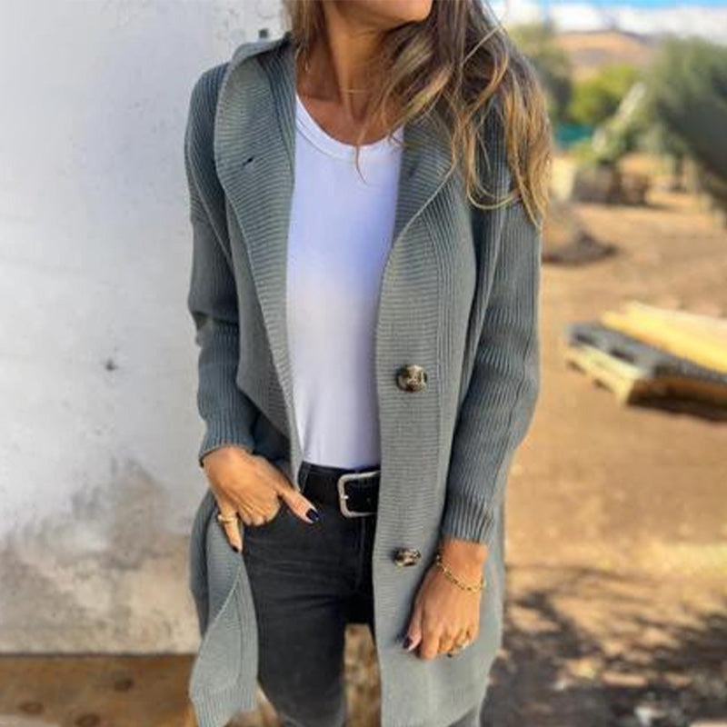 Chic and Cozy Knitted Coat
