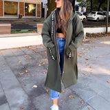 Women's Long Hooded Coat