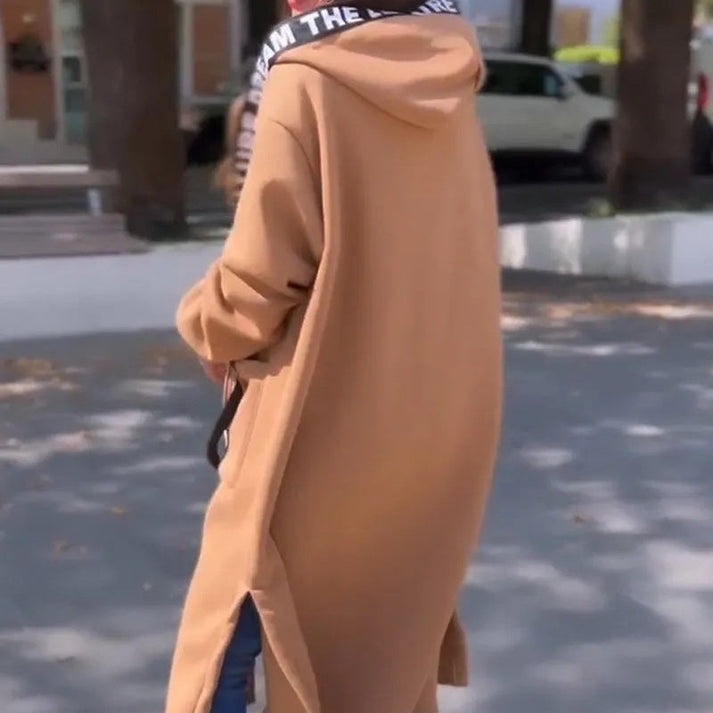 Women's Long Hooded Coat